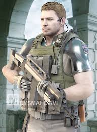 Chris Redfield From Resident Evil 6 Resident Evil Movie Resident Evil Leon Resident Evil Anime