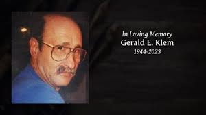 Gerald E. Klem Obituary