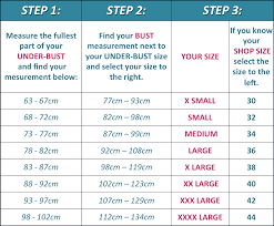 size guide for infinity dress south africa