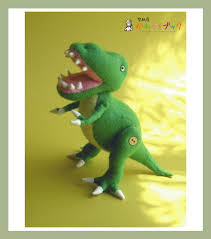 ティラノサウルス フェルトぬいぐるみブック ぬいぐるみ 恐竜 ぬいぐるみ フェルト