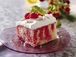 Raspberry Poke Cake Recipe Poke Cake Recipes Desserts Jello Cake