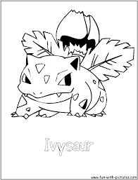 These pokemon coloring pages allow kids to accompany their favorite characters to an adventure land. Ivysaur Coloring Page Pokemon Coloring Pages Pokemon Coloring Pokemon Sketch