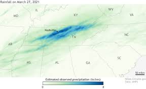 Your home's flood risk can change over time due to weather patterns, land development, and erosion. Torrential Spring Rains Lead To Flash Flooding Around Nashville At End Of March 2021 Noaa Climate Gov