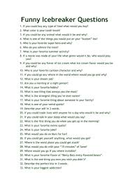 Funny Icebreaker Questions This Or That Questions Funny Icebreaker Questions Ice Breaker Questions