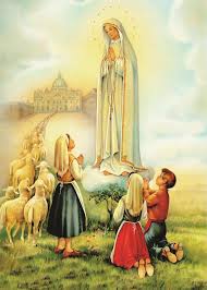 Oração inicial para todos os dias. Poster Nossa Senhora De Fatima Visao No Elo7 O Escaravelho 72eca1