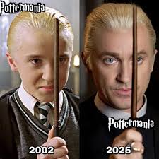 His name reached every child through his legendary appearance in "HARRY  POTTER." 🎬 The white-blonde hair, sharp jawline, and witty personality  turned him into a standout child VILLAIN of his time. 😈