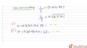 Which number is an irrational number? Find Two Irrational Numbers Between 1 7 And 2 7