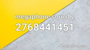 Codes were added to hero havoc on february 25th, 2019. Megaphone Sound 2 Roblox Id Roblox Music Codes