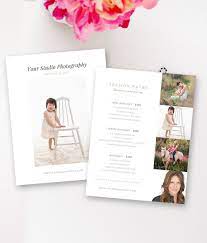 Lifestyle Photography Pricing Template Price List Pricing Etsy Photography Pricing Template Photography Pricing Photographer Templates