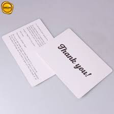 Add your own photo to the microsoft word thank you card template, or use the image included. Sinicline 2018 White Paper Card Simple Design Thanks Card For Wedding China Thanks Card And Thank You Card Price Made In China Com