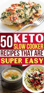 Easy Keto Slow Cooker Recipes That Make The Best Low Carb Weeknight Dinners Now I Ha Slow Cooker Keto Recipes Ketogenic Crockpot Recipes Keto Crockpot Recipes