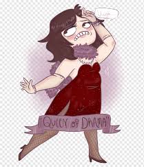 Drama Cartoon Fiction, Drama queen, purple, legendary Creature, human png |  PNGWing
