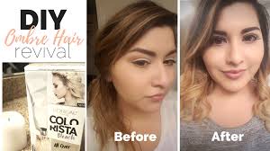 Pin By Ellen Millar On Loreal Colorista Ombre Diy Ombre Hair Diy Ombre Loreal Colorista