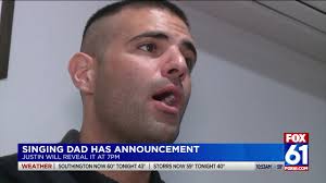 Justin Gigliello, the north stonington dad who went viral with his singing