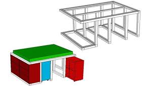Ikea Hack Aus Dem Kallax Regal Und Der Malm Kommode Wird Ein Bett Mit Unterbauschrank Malm Kommode Kallax Regal Schrank Selber Bauen