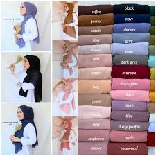 Pashmina ceruty babydoll warna milo. Daily Indsya Home Facebook