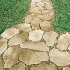 Pavestone Sandstone 25 In X 14 In X 2 In Cafe Concrete Step Stone 70469 The Home Depot Concrete Steps Step Stones Sandstone Pavers
