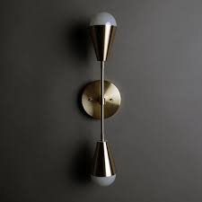 Karma Ii Wall Sconce In 2020 Sconces Wall Sconces Brass Wall Sconce