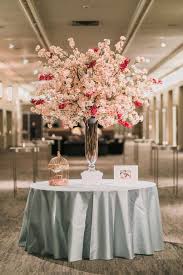 Featured Wedding Chinese Fusion Wedding At The Carlu Wedding Flower Decorations Wedding Centerpieces Wedding Themes