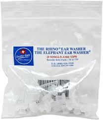 Amazon Com Doctor Easy Elephant Rhino Ear Washer Disposable Tips Bag Of 20 Health Household