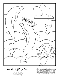 A free photo to coloring page creator !! Free Coloring Pages For Girls Personalized From Frecklebox Frecklebox