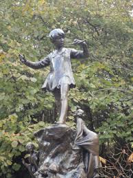 Close Up Of Peter Pan Hyde Park Park Great Britain