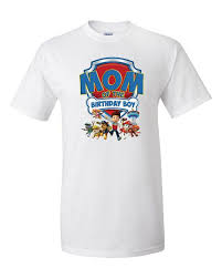 Paw Patrol Birthday Boy T Shirt Paw Patrol Birthday Mom Personalized Tshirt Onesie By Cutetees4me Paw Patrol Birthday Paw Patrol Birthday Party Paw Patrol