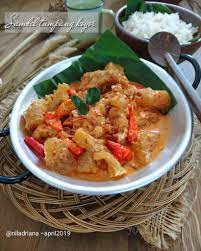 Resep cara membuat getuk lindri lembut manis enak. Aneka Sambal Tumpang Jawa Tengah Favorit Pak Sutopo Semasa Hidup