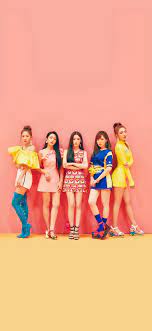Red Velvet Seulgi Irene Wendy Yeri Joy Wallpaper Lockscreen Hd Fondo De Pantalla Iphone Power Up Gadis Korea Wallpaper Ponsel