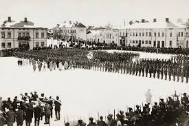 As autoridades da finlândia estão desenvolvendo um sistema de comunicações subterrâneo, em função das tensões entre a rússia e o ocidente, segundo o colunista o the wall street journal. Guerra Civil Finlandesa Wikipedia A Enciclopedia Livre