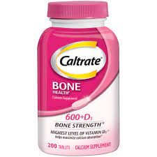 To figure out how much vitamin d you need from a supplement, subtract the total amount of vitamin d you get each day from the recommended total daily amount for your age. Caltrate Bone Health 600 Plus D3 Calcium Tablets 600 Mg 200 Ct Walmart Com Walmart Com