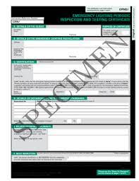 Emergency lighting is an important aspect of designing a lighting system for commercial spaces. Emergency Light Inspection Form Fill Online Printable Fillable Blank Pdffiller