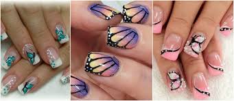 Encuentra en mis canales de youtube muchas. 10 Disenos Hermosos De Mariposas Para Unas Belleza Y Peinados