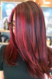 Take your color from drab to fab with a little highlighting on waves. Brown Hair With Red Highlights Redhighlights Dar Hairs London