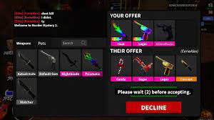 Oct 18, 2015 · r/murdermystery2: Roblox Mm2 Trading Chroma Luger Chroma Heat And Elderwood Revolver For Corrupt Set And Candy Set Youtube