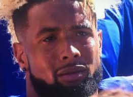 Image result for odell beckham crying