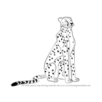 The new lines in each step are shown in red, so you'll know exactly what to draw next. Learn How To Draw A Cheetah Sitting Big Cats Step By Step Drawing Tutorials