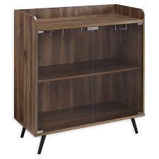 While some iconic pieces have mid century modern yellow futon sofa: Forest Gate 30 Mid Century Modern Glass Door Wood Bar Cabinet Bed Bath Beyond
