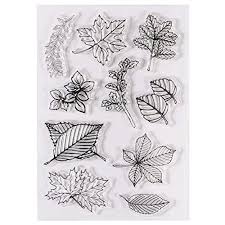 18 pieces acrylic stamp blocks set include 12 craft ink pads stamp ink pads, 4 acrylic stamp blocks clear stamping blocks 2 rubber clear stamp seal for scrapbooking card making (flower set) 23 save 5% $18 Leaves Silicone Clear Stamps For Card Making Decorative Letter Stamp Arts Crafts Sewing Stamps Rayvoltbike Com