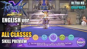 Последние твиты от ragnarok europe (@ragnarokeu). Ragnarok X Next Generation English Gameplay All Class Skill Preview Youtube