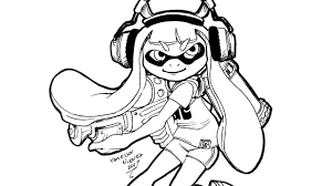 Printable Splatoon 2 Coloring Pages In 2020 Coloring Pages Free Coloring Pages Color