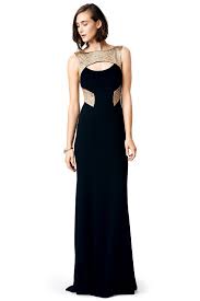 Theia Graphic Gold Gown Gowns Formal Dresses Prom Gold Gown