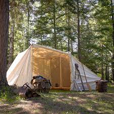 Campfire Tent Frost River Made In Usa Tent Outdoor Canvas Tent