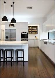 Decoration De Cuisine Noir Et Blanc Idee De Deco Minimalist Kitchen Minimalist Kitchen Design Modern Kitchen Images