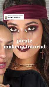 How to Do A Pirate Makeup for Halloween Black and White
