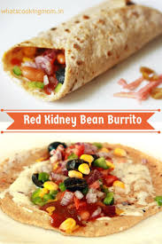 Red Kidney Bean Rajma Burritos Recipe Recipes With Kidney Beans Kidney Beans Bean Recipes