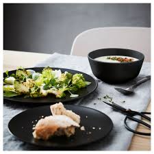 Dinera Dessertteller Dunkelgrau 20 Cm Ikea Osterreich Ikea Dinera Essgeschirr Geschirrset