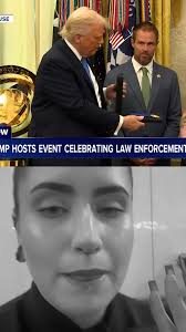 Daughter of Slain Officer Breaks Silence After Viral Trump Moment