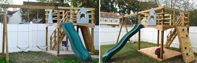 We just finished landscaping our backyard and this slide project was one of the final touches. How To Build A Great Diy Swing Set For A Perfect Summer Time
