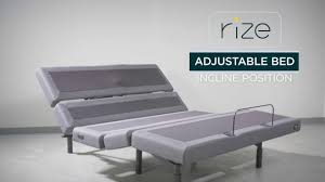 Foam adjustable bed, spring adjustable bed Contemporary Iii Adjustable Bed Rizebeds